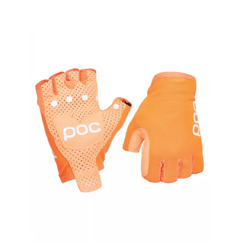 Dviračių pirštinės POC AVIP Glove Short — dydis M, cinko oranžinė