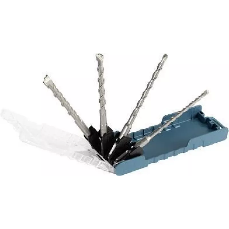 E-13605 Mūro grąžtų rinkinys SDS-PLUS 4 vnt. (E-13605)