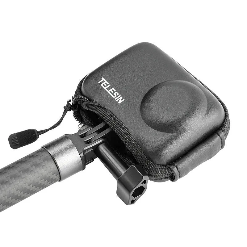 Telesin nešiojimo krepšys DJI Action 3/4/5 Pro kamerai — kompaktiškas dizainas, patvari medžiaga