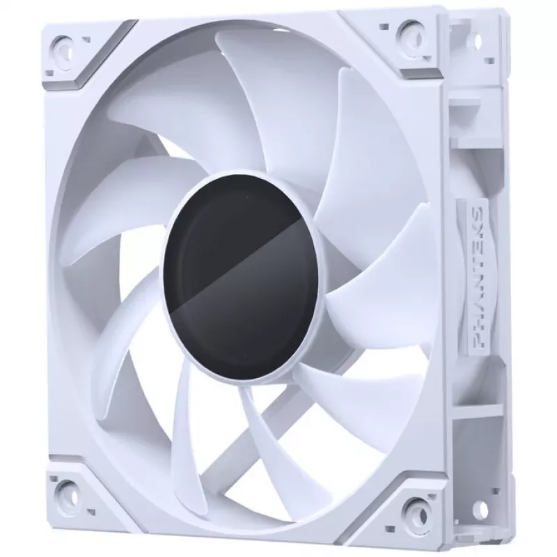 PHANTEKS 120mm korpuso ventiliatorius M25G2-120 D-RGB White — 120mm RGB aušinimo ventiliatorius kompiuterių korpusams