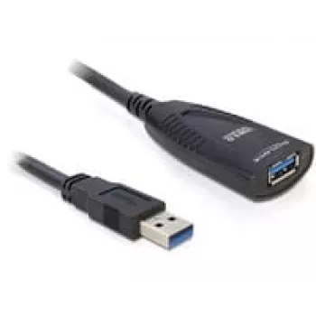 USB kabelis DeLOCK 83089 USB 3.0 5 m juodas