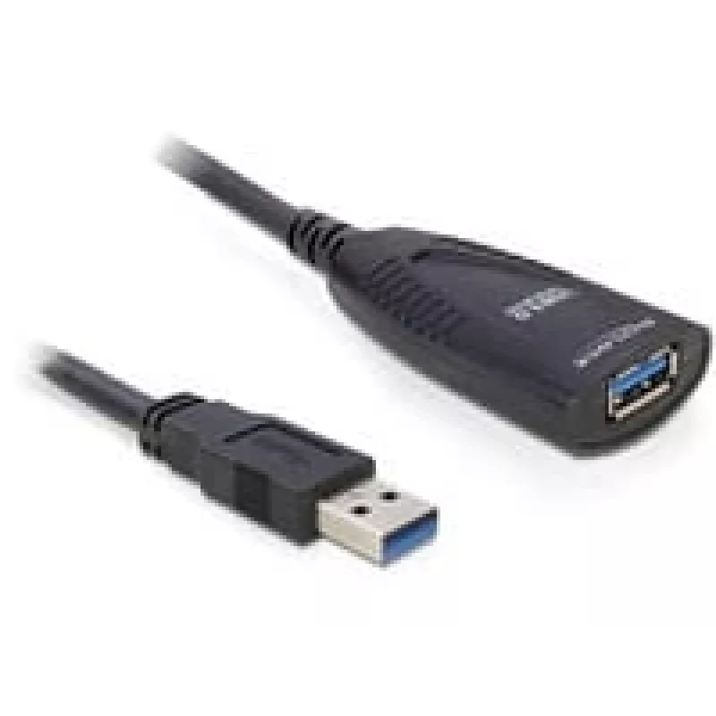 USB kabelis DeLOCK 83089 USB 3.0 5 m juodas