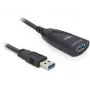 USB kabelis DeLOCK 83089 USB 3.0 5 m juodas