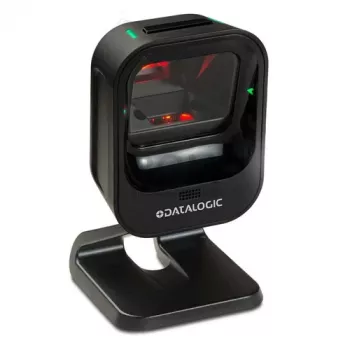 Brūkšninių kodų skaitytuvas Datalogic Magellan 900i su stovu, 2D vaizdo fiksavimas, USB, juodas