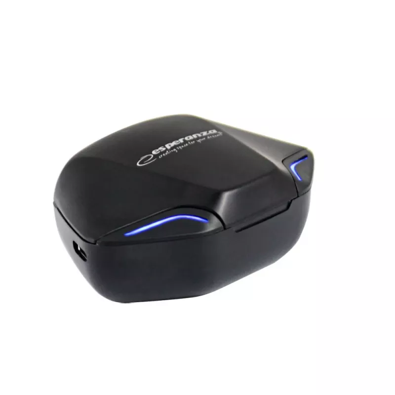 Esperanza EH231K ausinės/ausinės su mikrofonu Belaidės Į ausis Skambučiai/Muzika Micro-USB Bluetooth Juoda
