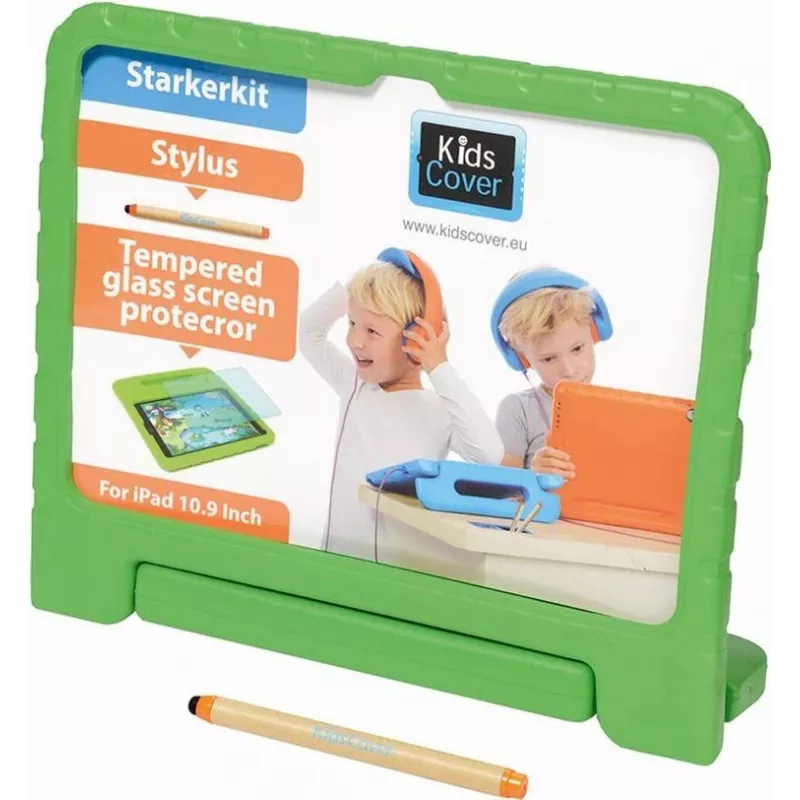 Planšetės dėklas Parat PARAPROJECT KidsCover EVA putplasčio žalias, skirtas Apple 10,9 colio iPad 10th Gen