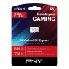 „MicroSDXC“ atminties kortelė „PNY microSD Express“ 256 GB UHS‑I skaitymas 890 MB/s rašymas 750 MB/s U3 V30