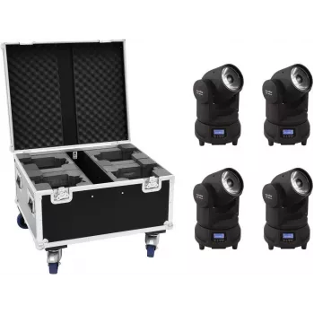 Judančios galvos spindulių šviestuvas EUROLITE TMH-X1 4x LED modelis 20000357