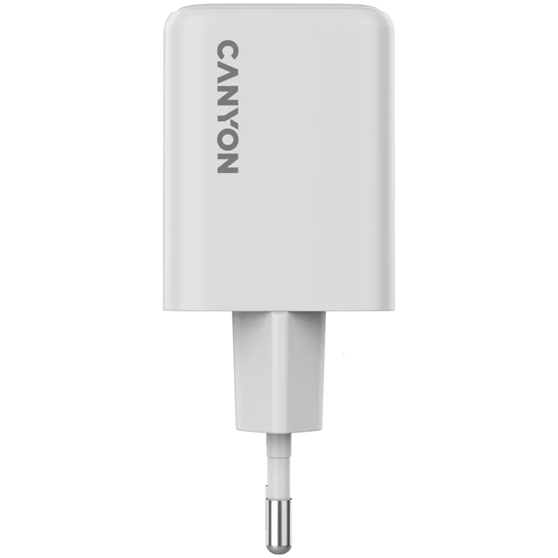 Įkroviklis Canyon CU45AC 45W universalus baltas greito krovimo kintamosios srovės vidaus