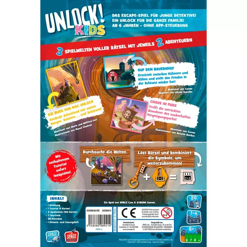 Unlock Kids, kortų žaidimas