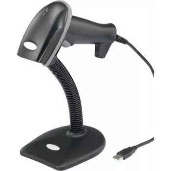 Brūkšninių kodų skaitytuvas Renkforce LS6300E 1D lazerinis laidinis USB rankinis, modelis LS6300E