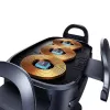 USB laidas Baseus LightChaser 15W Qi Arç Chzı-Siyah