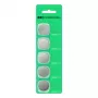 Button Lithium Battery Green Cell CR2016 3V — Pack of 5