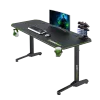 Stalas GameMax D140-CARBON – žaidimų/biuro stalas, neto svoris 20,5 kg, bruto matmenys 125×795×682 mm