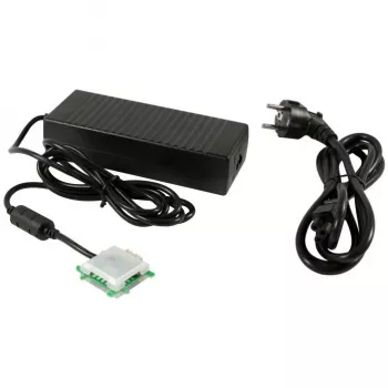 ALLNET Brick'R'knowledge maitinimo adapteris 12V 8A su saugikliu ir matmenimis