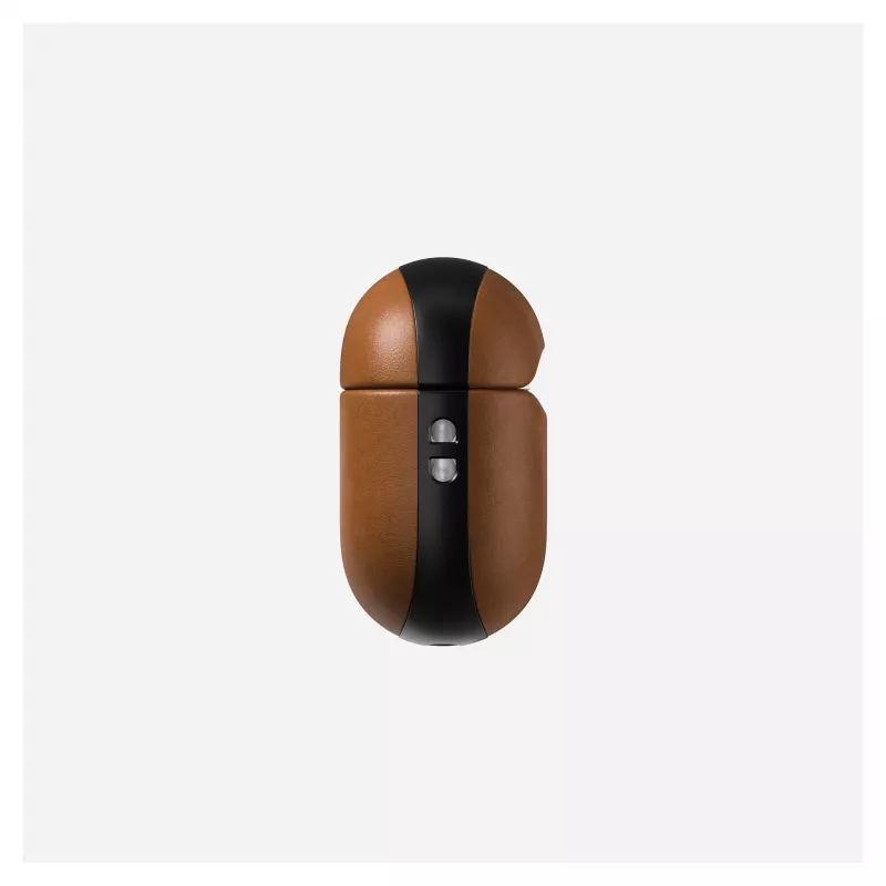 Nomad Modern Leather Case dėklas – oda, mikropluoštas, polikarbonatas, rudas