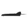 Laidinė pilno dydžio klaviatūra ASUS KU100 juoda, estiškas išdėstymas, USB Type-A, 2 m laidas