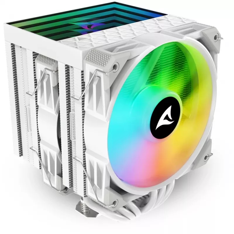 Sharkoon A60 RGB White Air Cooler (4044951042067)