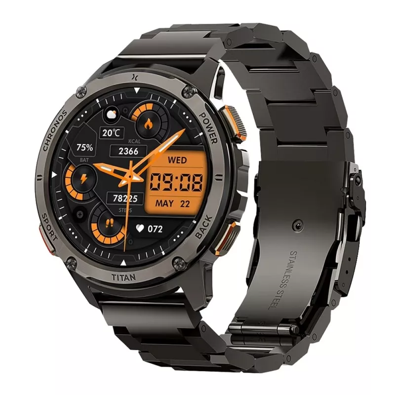 Išmanusis laikrodis FW110 Titan Chronos juodas