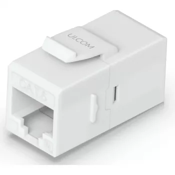 UBIQUITI CAT6 KEYSTONE JUNGTIS, 12 VNT. PRAĖJIMINĖ CAT6 KEYSTONE JUNGTIS, SKIRTA JAU UŽBAIGTIEMS ETERNETO KABELIAMS SKLANDŽIAI SUJUNGTI