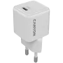 CANYON įkroviklis CU20C GaN 20W 1xPD EU Baltas