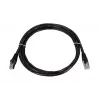 Tinklo kabelis Extralink LAN Patchcord Kat.5e RJ-45 2 m juodas