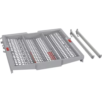 Stalčiaus priedas indaplovei Bosch SGZ6DX04, pilkas, svoris 1,57 kg, pakuotė 665×700×70 mm