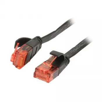 Synergy 21 S216182V2 - 1 m - Cat6 - U/UTP (UTP) - RJ-45 - RJ-45 - Juoda