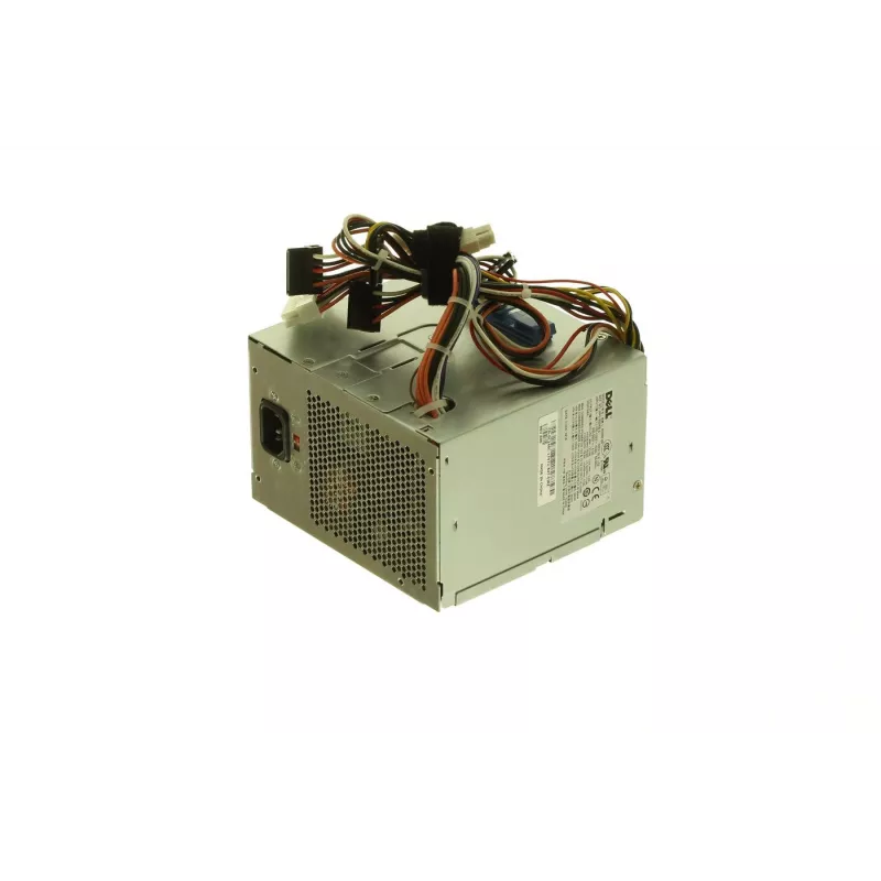 Dell - Power Supply (Internal) - 305 Watt - refurbished - for Dimension E520, E521, OptiPlex 745 (MT), 745c (C248C)