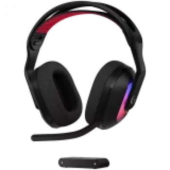 Headset Logitech G Astro A20 X — laidinis ir belaidis, USB‑C/Bluetooth, apskritos ausinės, 70–20000 Hz, 30 m nuotolis, juodas