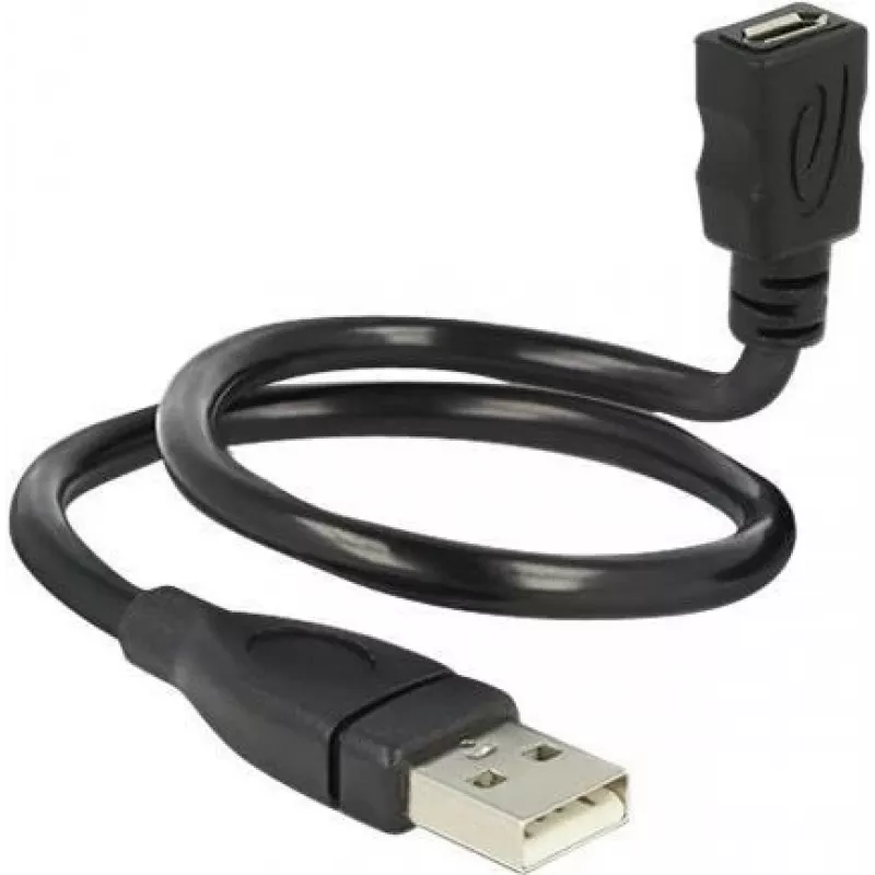 USB laidas DeLOCK 0,35 m USB2.0-A/USB2.0 Micro-B
