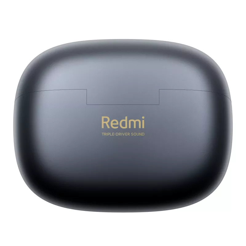 Ausinės „Xiaomi Buds 6 Pro“ — dvinarės belaidės ausinės, Bluetooth 5.3, ANC, IP54, 36 h su dėklu, belaidis įkrovimas, USB-C, kosminė juoda