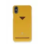 Telefono galinis dangtelis VixFox, skirtas iPhone 7/8 Plus, garstyčių geltonumo, kietas apsauginis dėklas