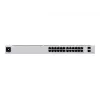 Ubiquiti UniFi 24 prievadų PoE valdomas L2/L3 Gigabit Ethernet (10/100/1000) „Power over Ethernet“ (PoE) 1U sidabrinis