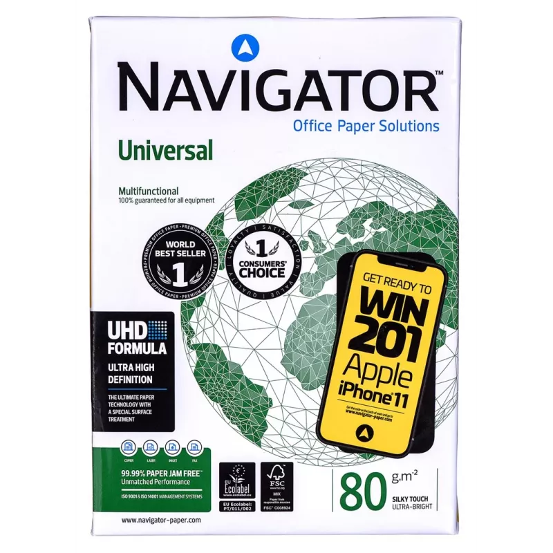 Navigator Universal A4 spausdinimo popierius 500 lapų