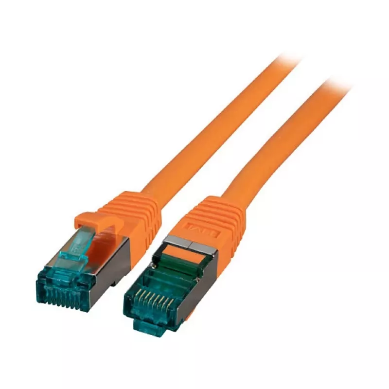 EFB-Elektronik RJ45 komutacinis kabelis Cat.6A S/FTP LSZH oranžinis 7,5 m Gamintojas: EFB Elektronik (MK6001.7,5O)