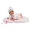 Lėlė Llorens Verkia Lėlė 38938 Pagaminta Iš Rožių, 38 cm tikroviška kūdikio lėlė
