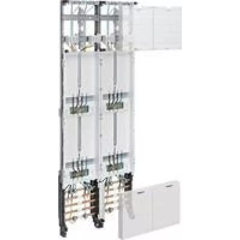 Hager ZK53X7 komplektinė panelė universZ 1350mm 4ZP 2feld 3-taškų