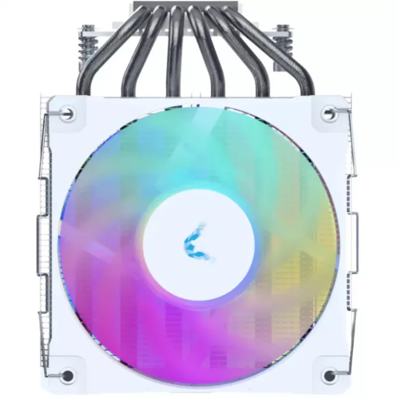 CPU aušintuvas „Valkyrie Vind DL125 White“ (Valkyrie) — modelis VK-AIRDL125W, lengvas ir patvarus dizainas