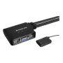 KVM jungiklis IOGEAR 2 prievadų USB GCS22U juodas