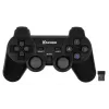 Žaidimų pultas VAKOSS GP-3925BK Juodas belaidis RF analoginis/skaitmeninis PC ir PlayStation 3, 12 mygtukų, 2,4 GHz, nano imtuvas