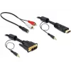 Vaizdo kabelio adapteris DeLOCK 84455