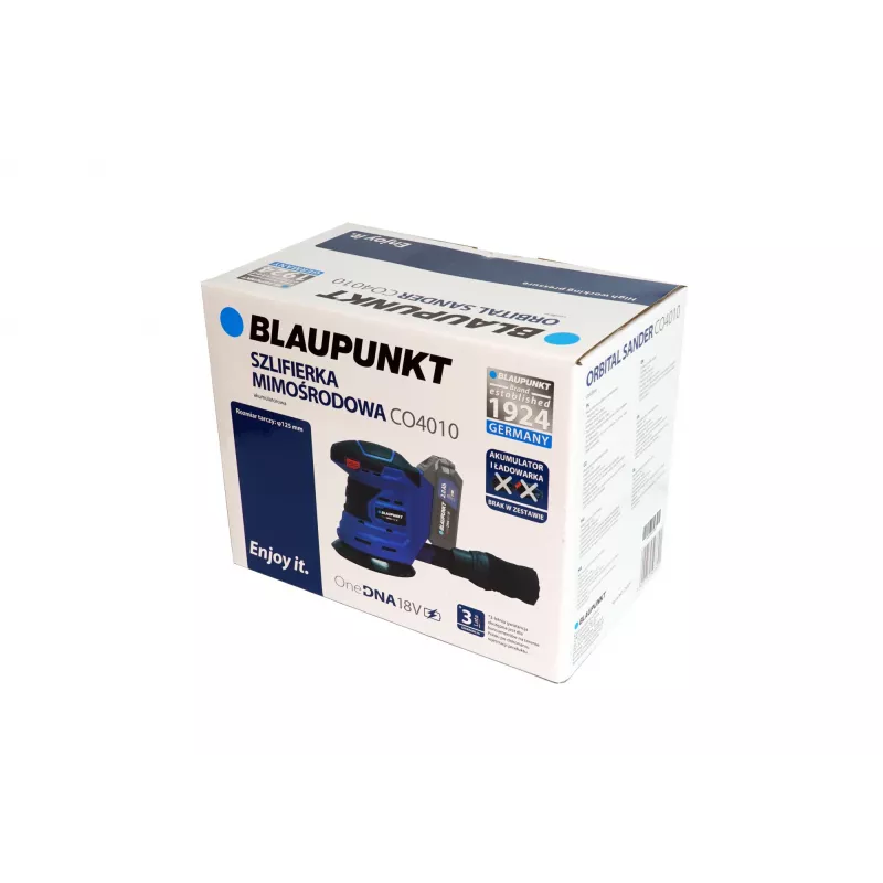 Blaupunkt CO4010 orbitalinis šlifuoklis 18 V