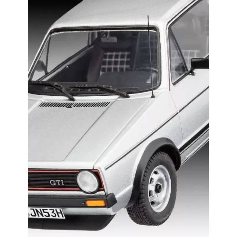 Miesto automobilio modelis Revell VW Golf 1 GTI