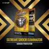 Ekrano apsauga Shock Eliminator X-ONE „iPhone 7 Plus“ – juoda