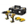 DeWALT DCK2060D2T-QW elektrinis atsuktuvas / smūginis suktuvas Geltona