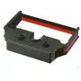 Epson ERC02IIBR juostelės kasetė M-210/211/215 mechanizmams, juoda/raudona