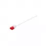 Wentronic Goobay CAT 6 plonas komutacinis kabelis, U/UTP, baltas, 20 m - vario medžiaga (93712)