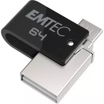 USB atmintinė Emtec 64 GB USB Type-A Micro-USB T260B