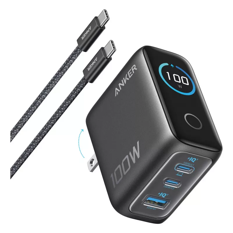 Anker B121BGZ1 maitinimo adapteris, pilkas